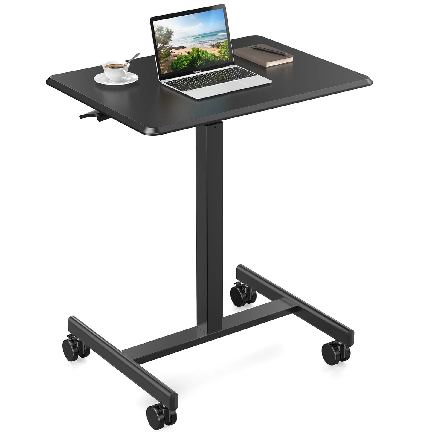 Adjustable Rolling Portable Desk for Home, Bedroom, and Sofa
