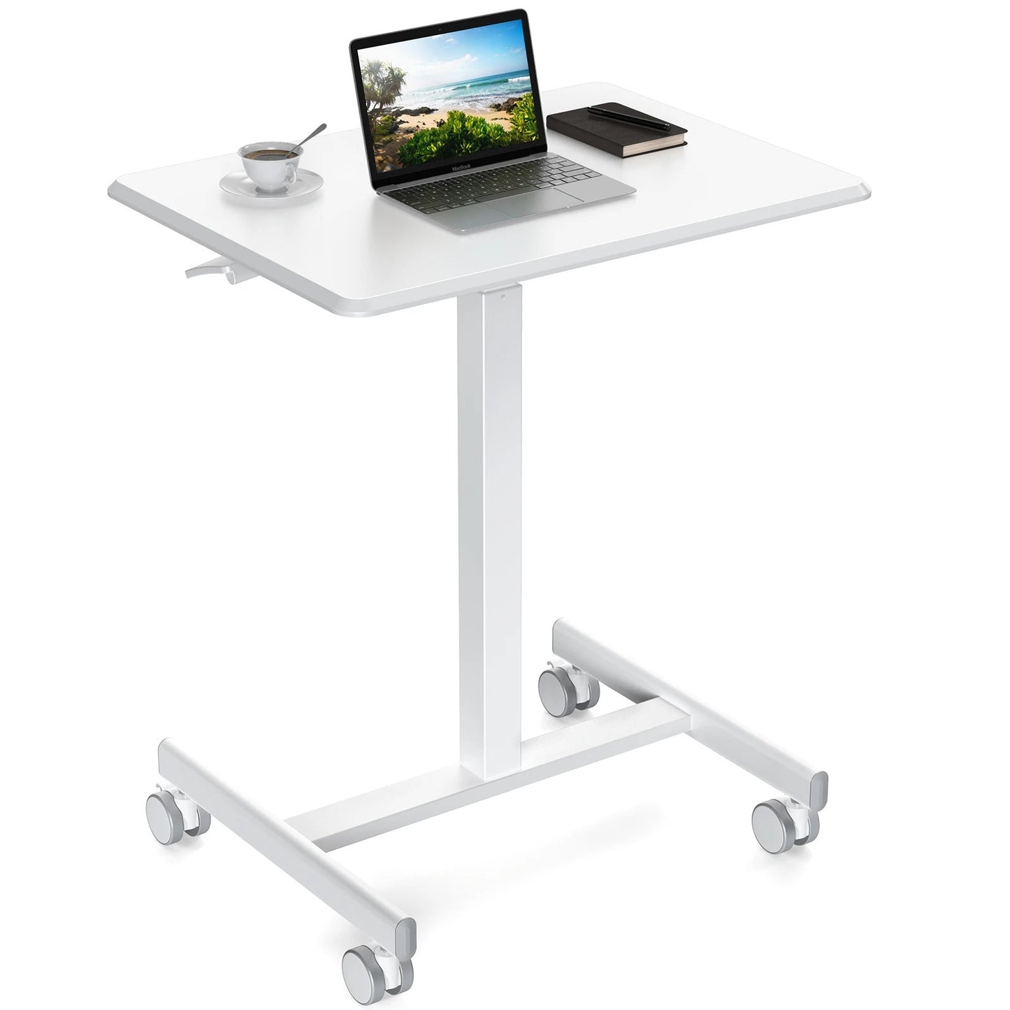 Adjustable Rolling Portable Desk for Home, Bedroom, and Sofa