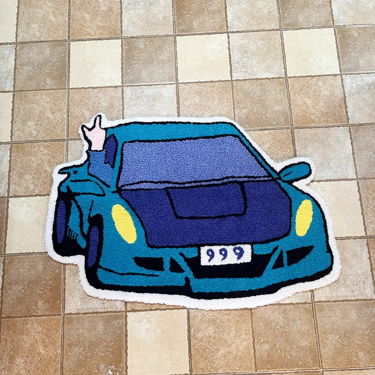 Juice WRLD 999 'Goodbye and Good Riddance' Album Lucid Dreams Inspired Tufted Rug
