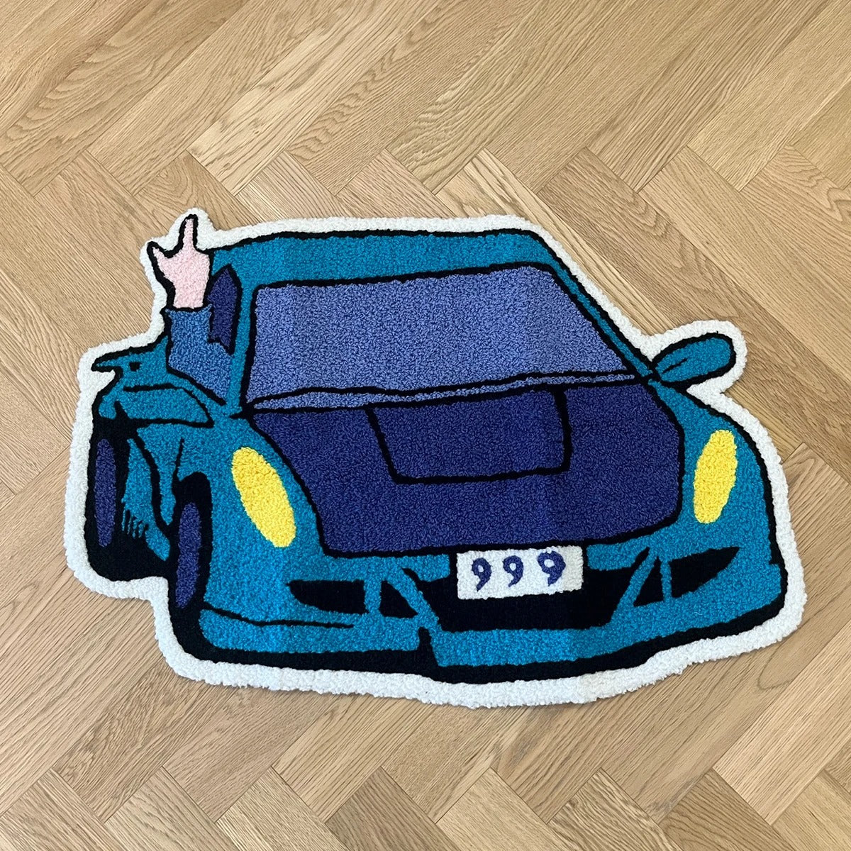 Juice WRLD 999 'Goodbye and Good Riddance' Album Lucid Dreams Inspired Tufted Rug