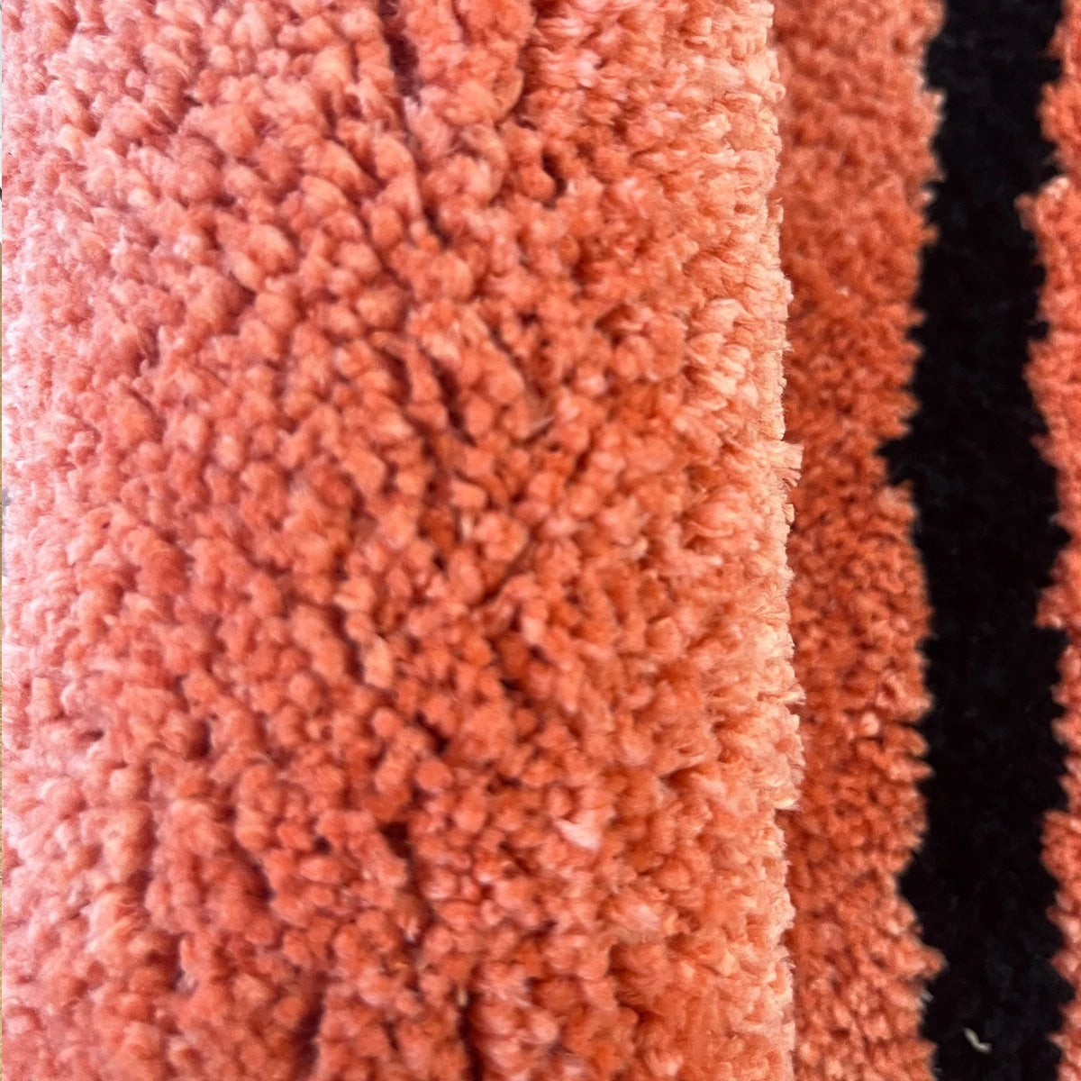Orange Basketball Athlete Tufted Rug