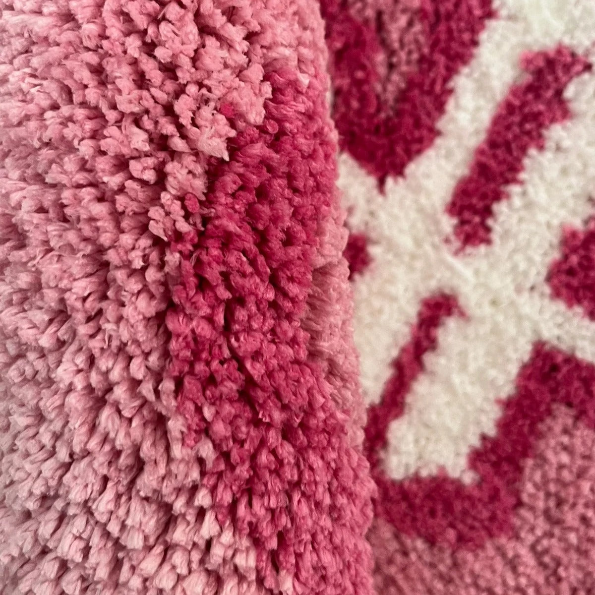Pink Money Bag Tufted Rug
