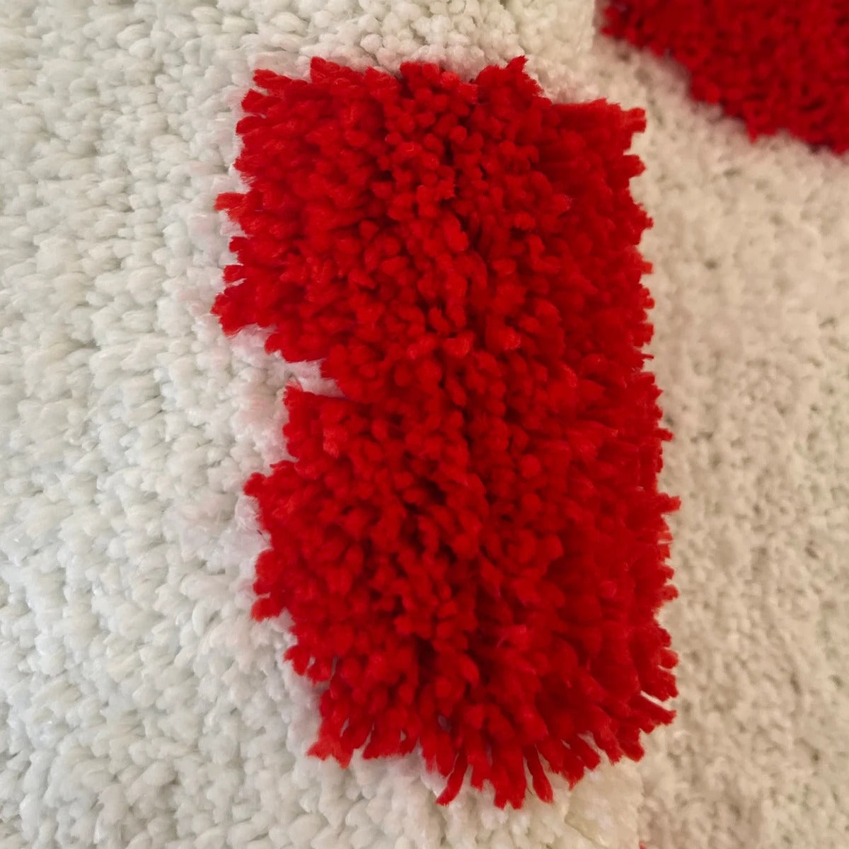 Poker Card '8 of Hearts' Tufted Rug