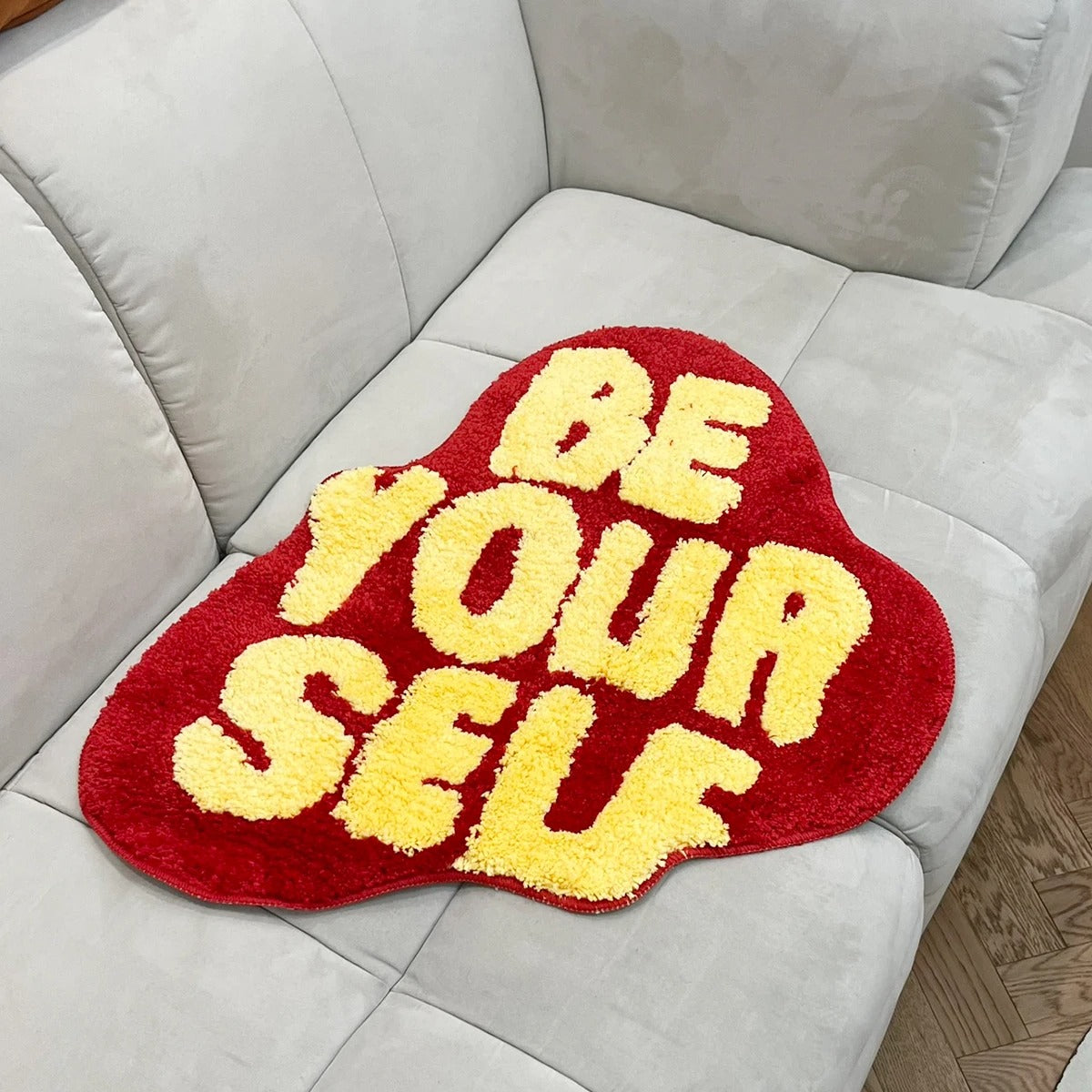 Positivity 'Be Yourself' Tufted Rug