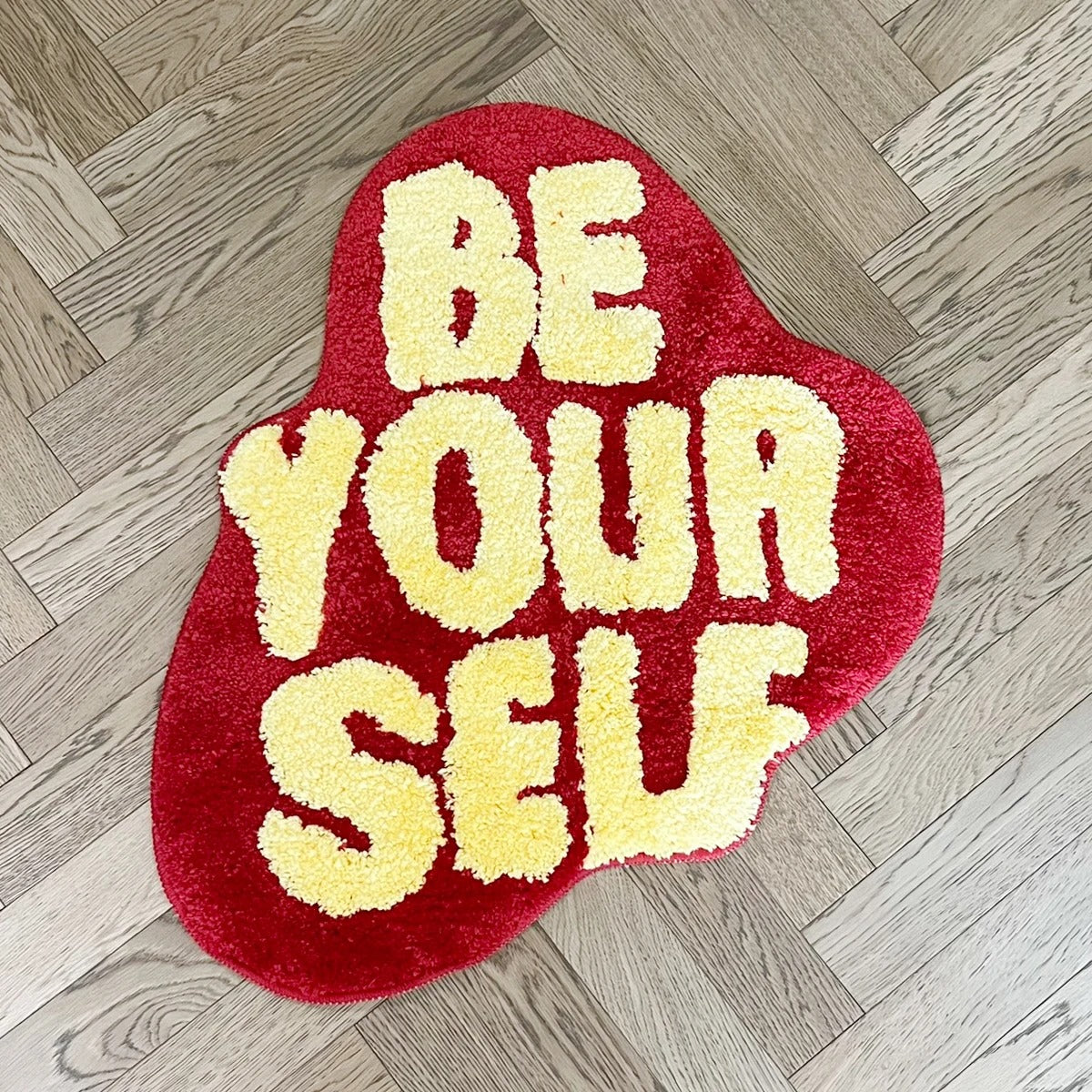 Positivity 'Be Yourself' Tufted Rug