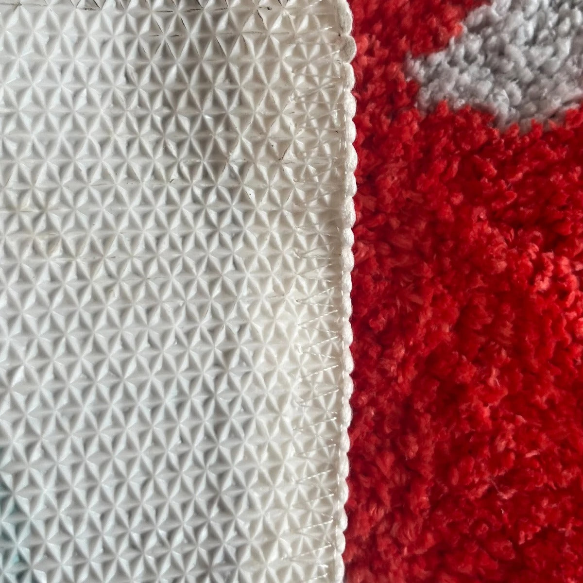 Red Fish In Water Tank Tufted Rug