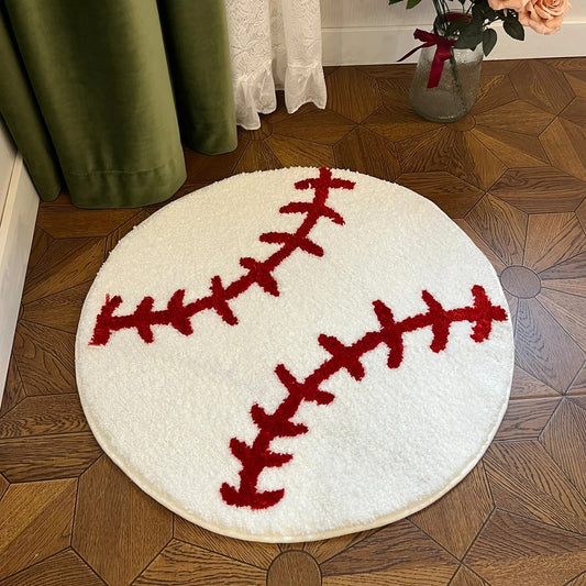 Baseball Sports Tufted Rug