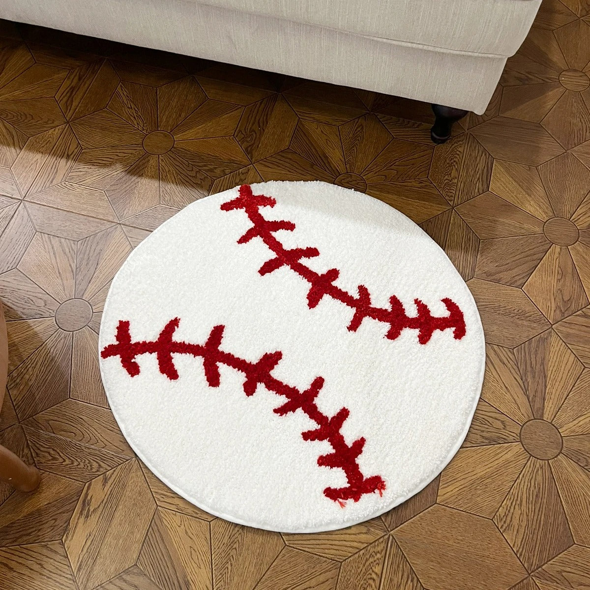 Baseball Sports Tufted Rug