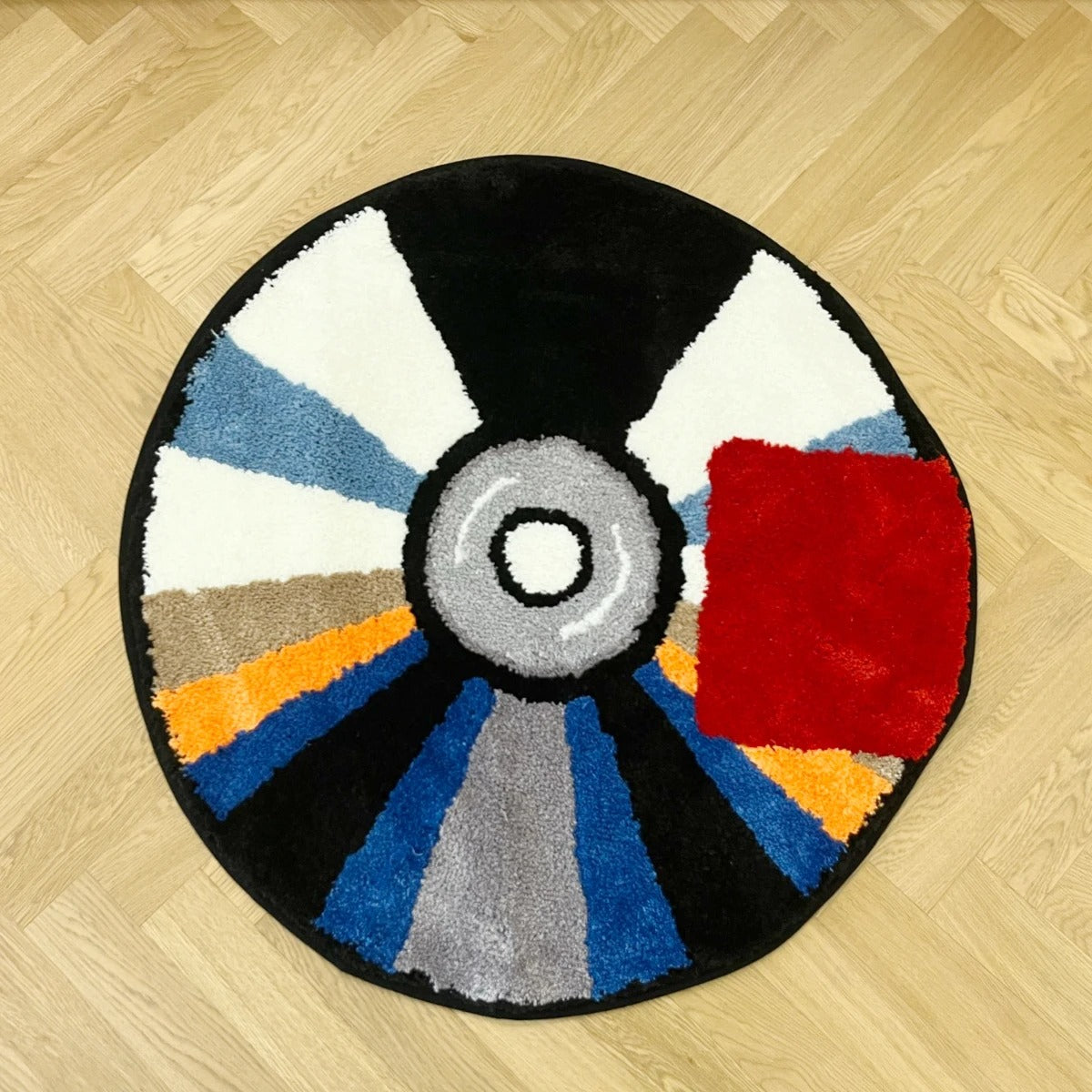 CD Kanye West Yeezus Album Bound 2 Inspired Tufted Rug