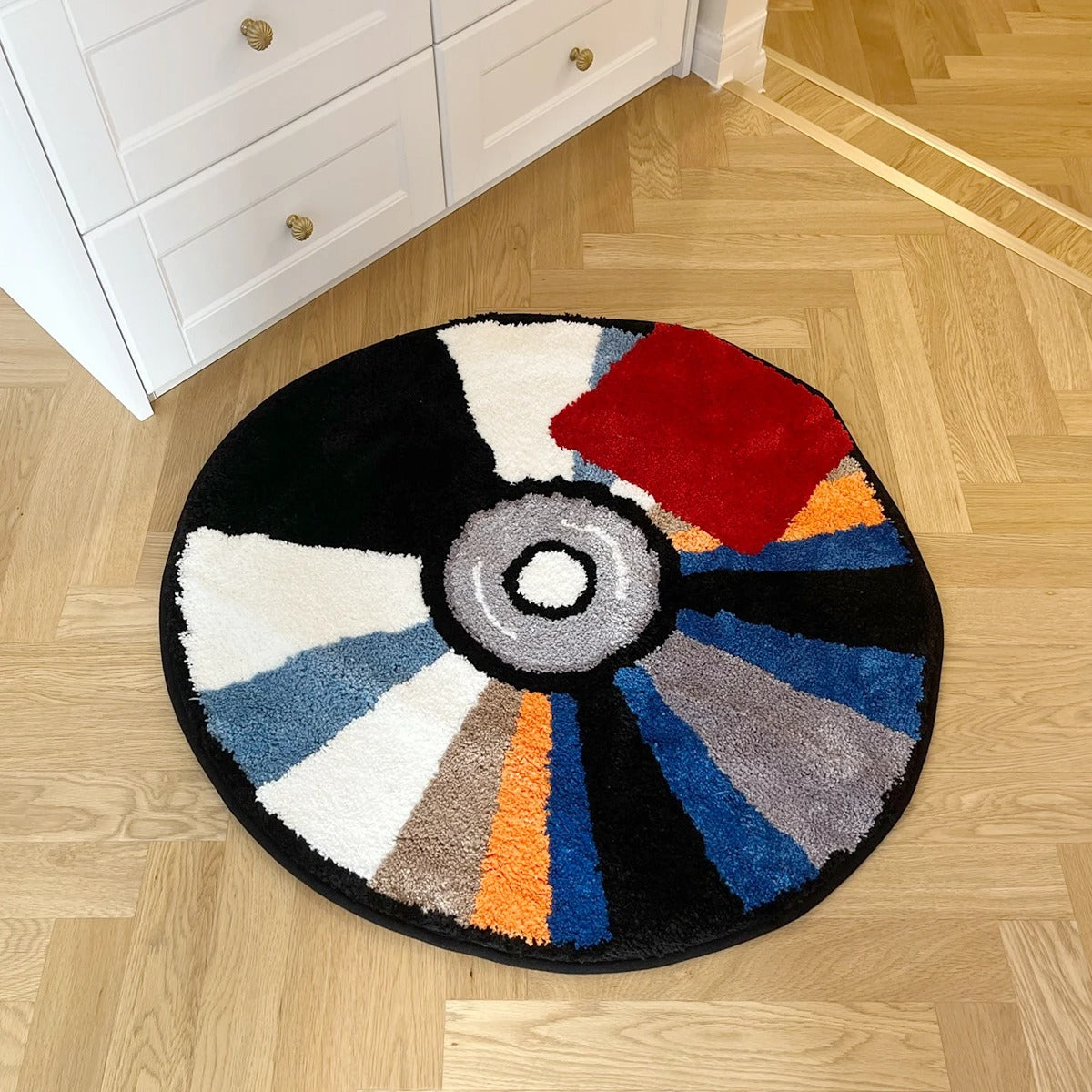 CD Kanye West Yeezus Album Bound 2 Inspired Tufted Rug