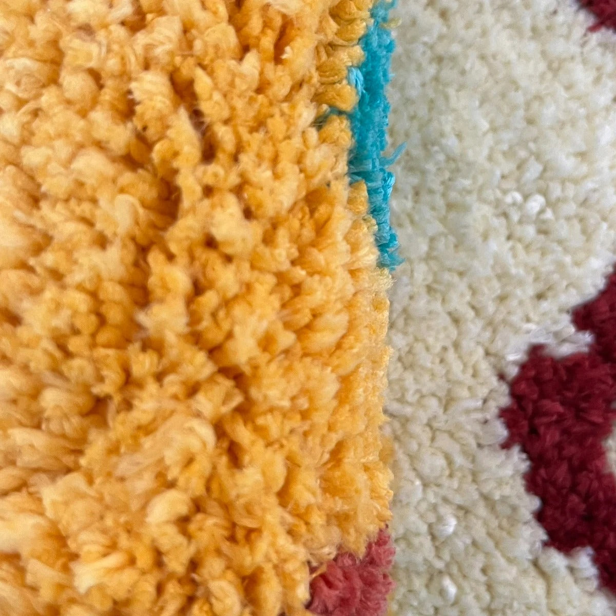 Colorful Pattern Easter Egg Tufted Rug