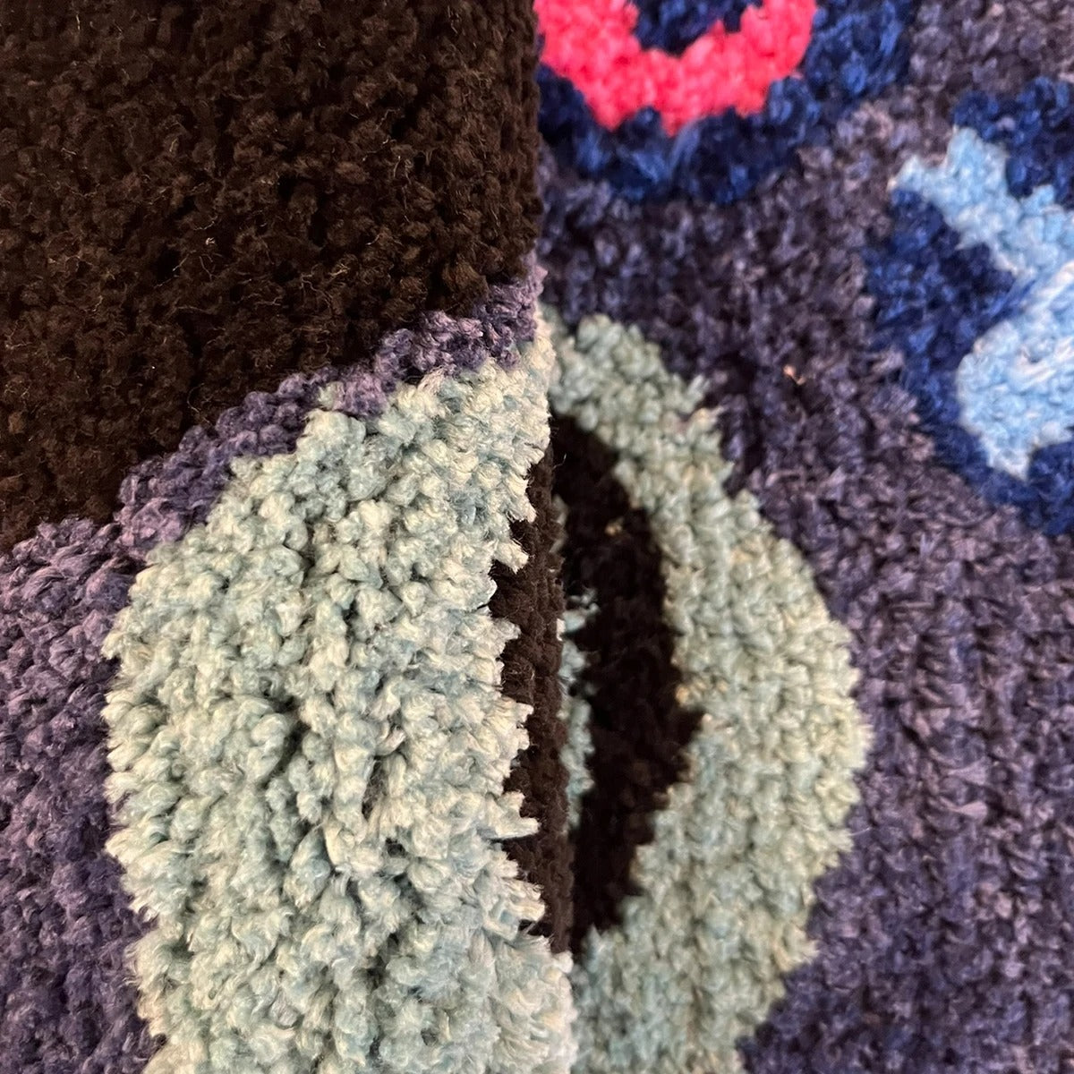 Gaming PlayStation Controller Inspired Tufted Rug