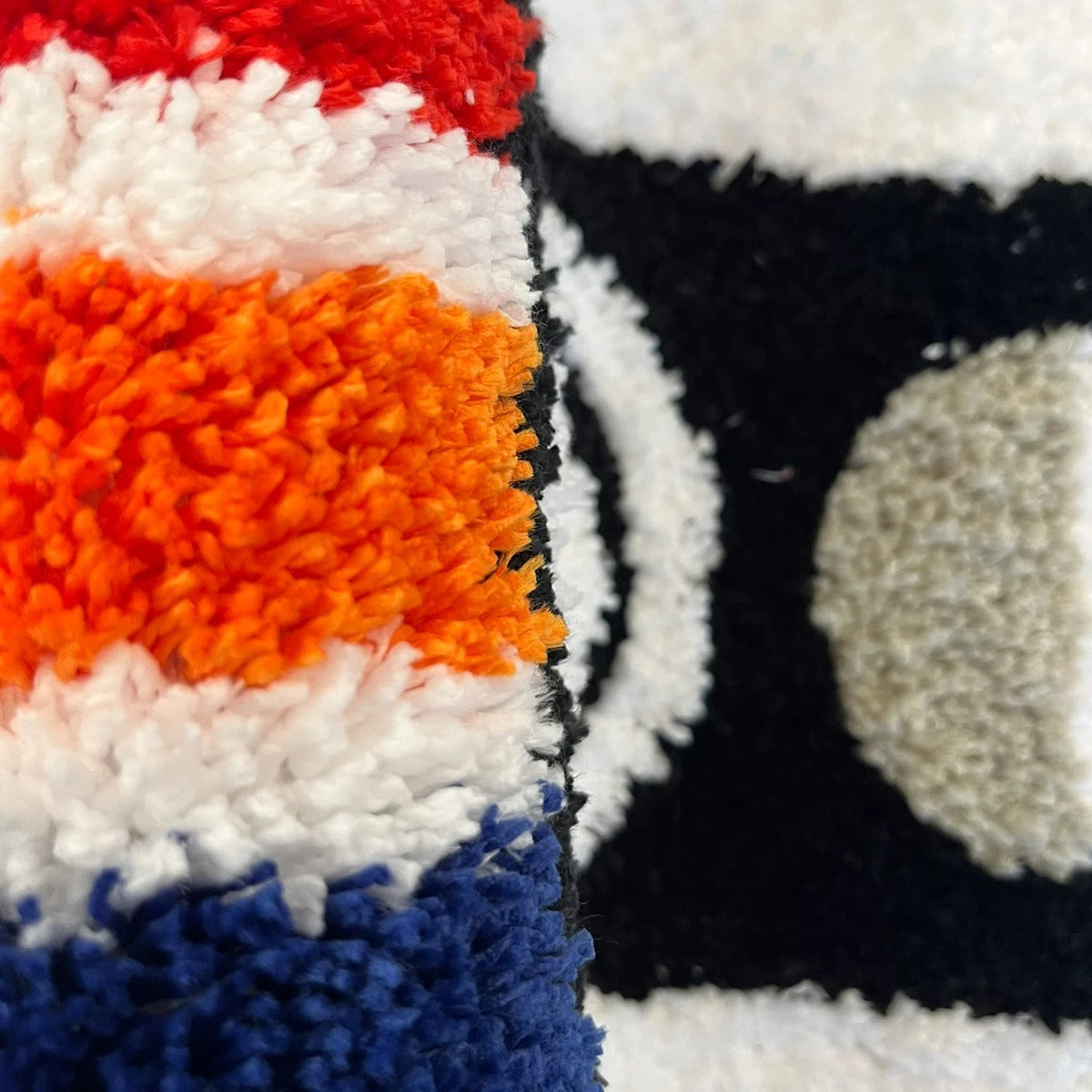 Vintage Retro Cassette Tape Tufted Rug